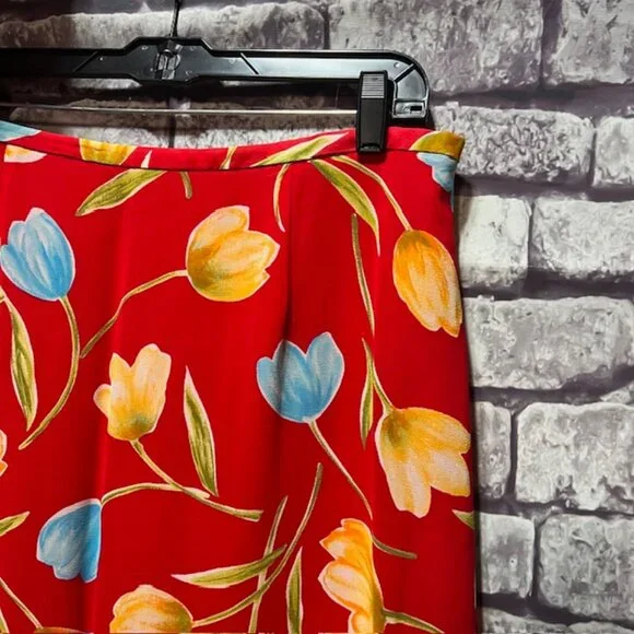 Harolds Red, Green, Blue & Yellow Skirt Size 14 - Picture 4 of 8